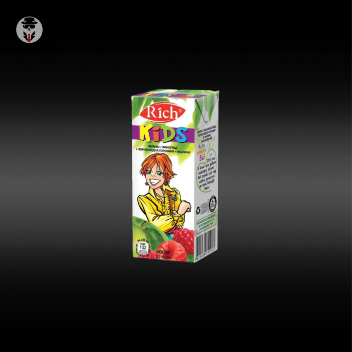 Nápoj Rich Kids džus 0,2 l